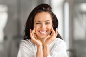 Woman smiling after Botox Treatment in West Texas